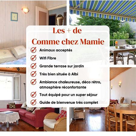 Comme Chez Mamie Albi - Terrasse - Proche Centre Apartment Luaran gambar