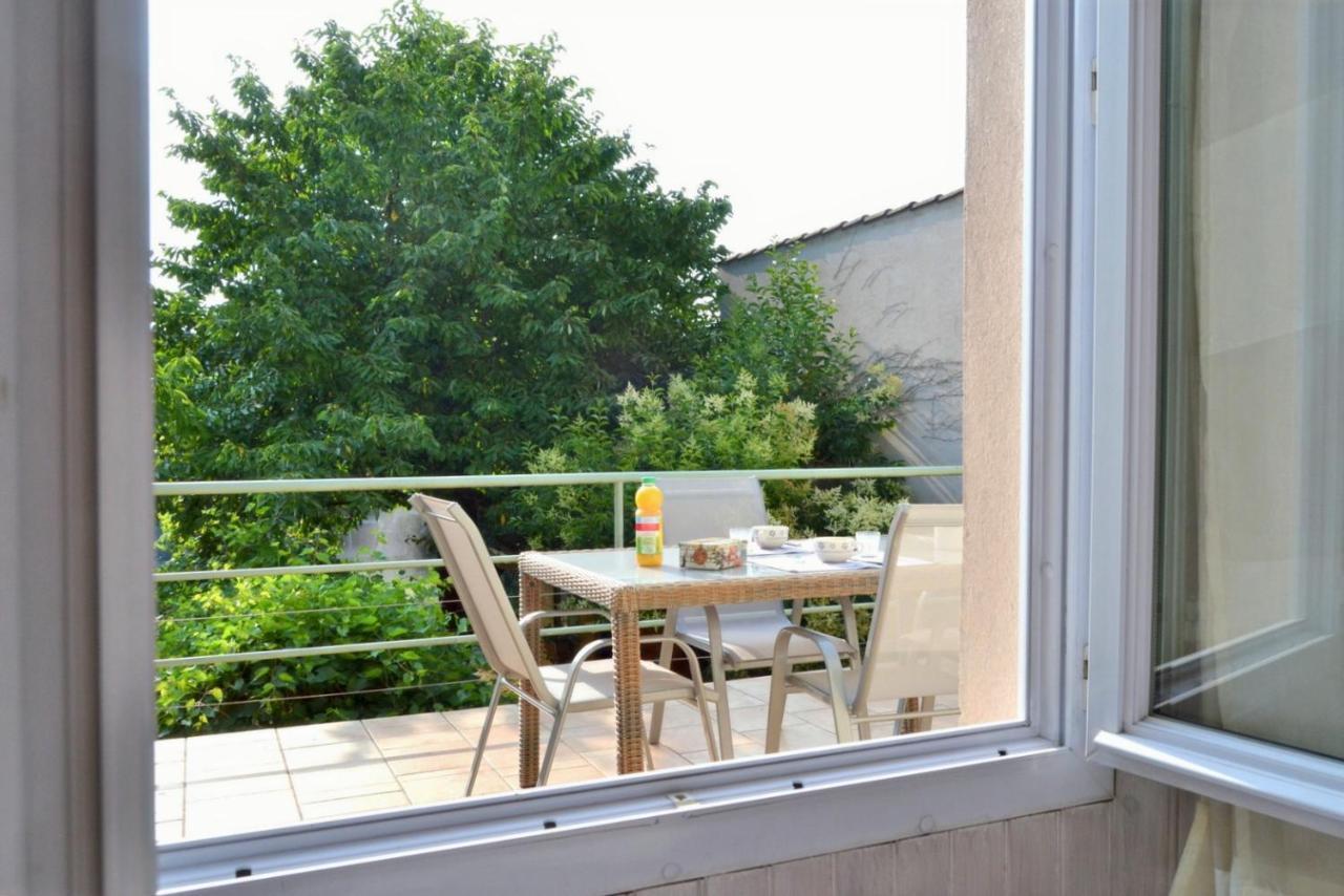 Comme Chez Mamie Albi - Terrasse - Proche Centre Apartment Luaran gambar